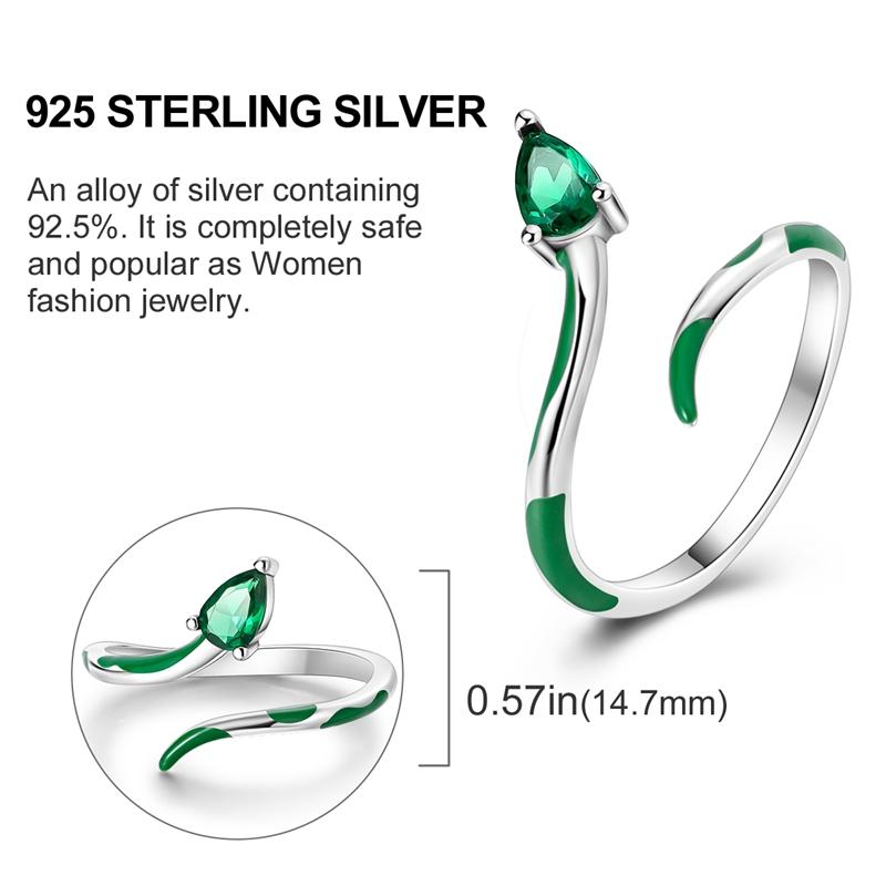 New Open Rings for Women 925 Sterling Silver Star Moon Colorful Zircon Rings Fine Wedding Engagement Birthday Jewelry Gifts