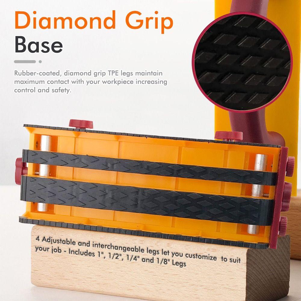 Non-Slip Design Woodworking Push Handle ABS Safety Push Block Woodworking Push Stick  DIY Projects