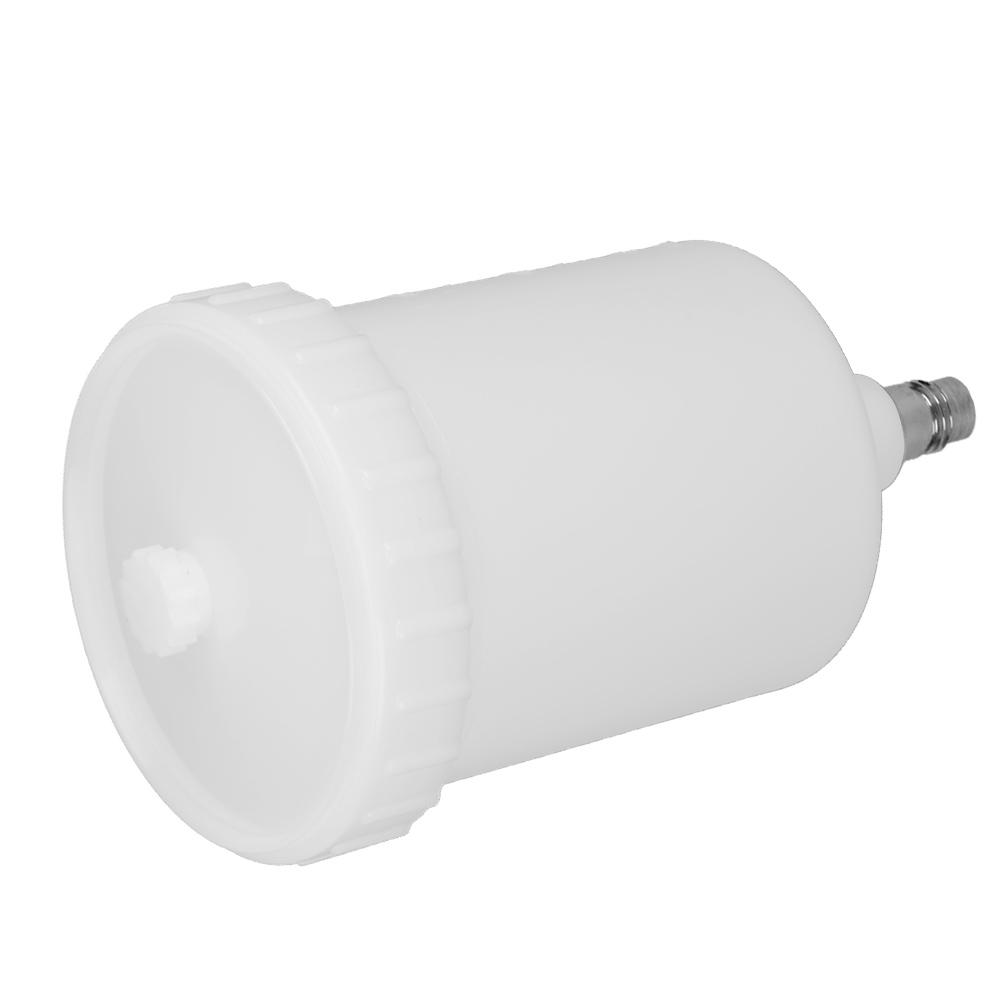600ml Professional Plastic Paint Airbrush Pot Container Spray Paint Cup Pot Accessory