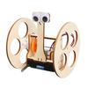 Holz DIY Selbstbalancierender Roboter Bausatz Kreatives Pädagogisches Bastelspielzeug für Kinder Zuhause Schule STEM Aktivität Lustiges Geschenk