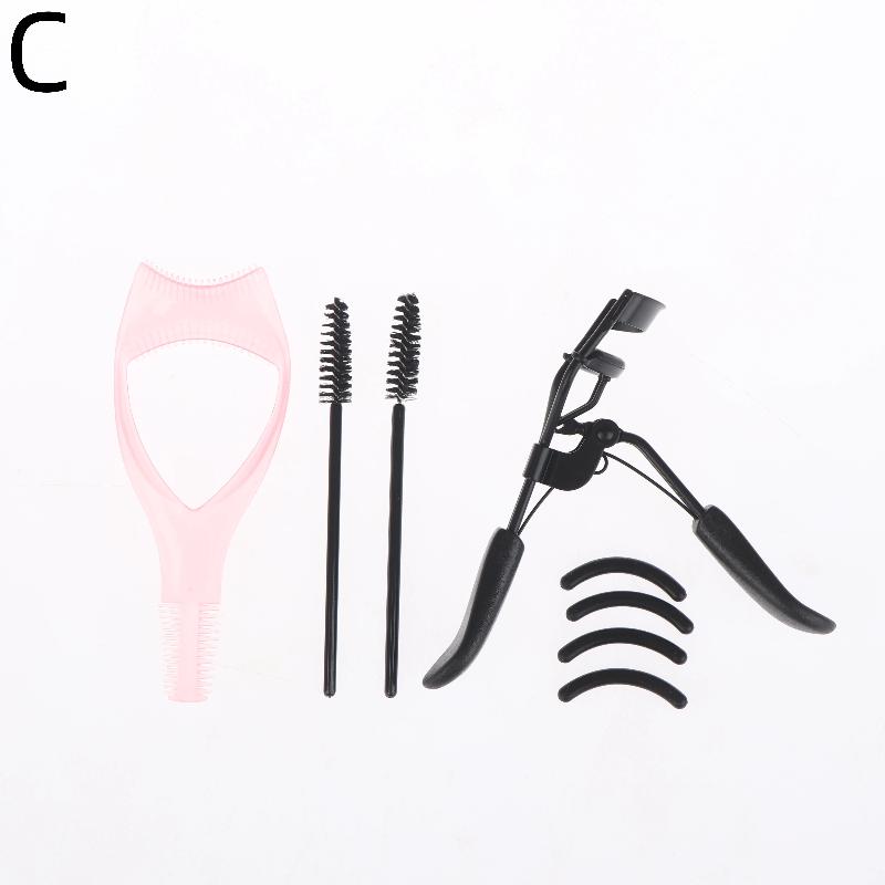 

8pcs Eyelash Curler Set With Replacement Pads For Women Eyelashes Curling Eyelash Aid Lash Brush Makeup Tool C
