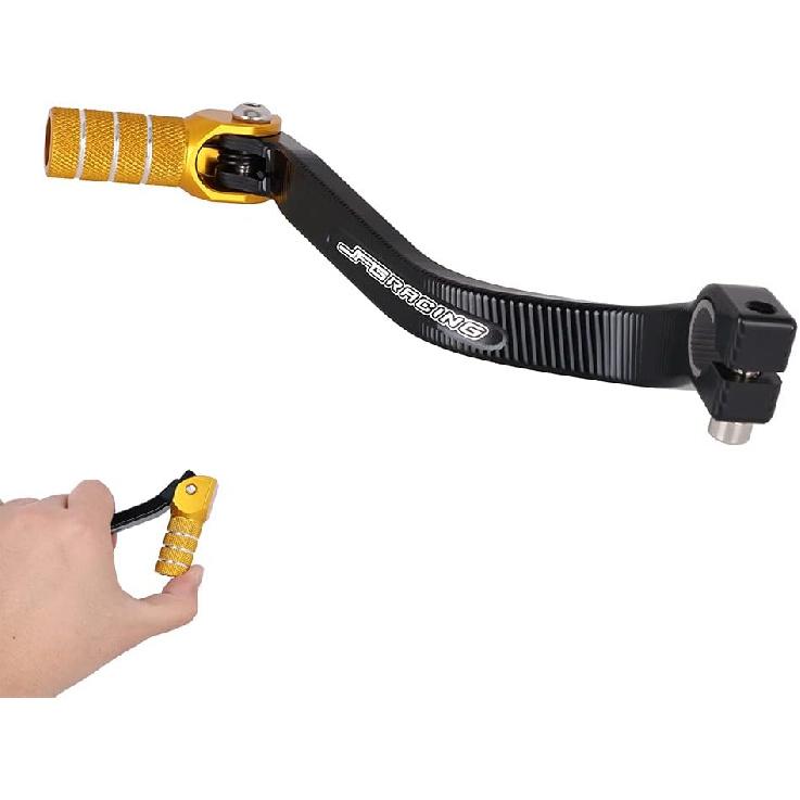 Motorcycle Foot Pegs Footpegs Pedal + Gear Shift Lever Shifter For DRZ 400S 2000-2019/2021-2022, DRZ 400SM 2005-2019/2021-2022, RMX250 1989-1996 Dirt