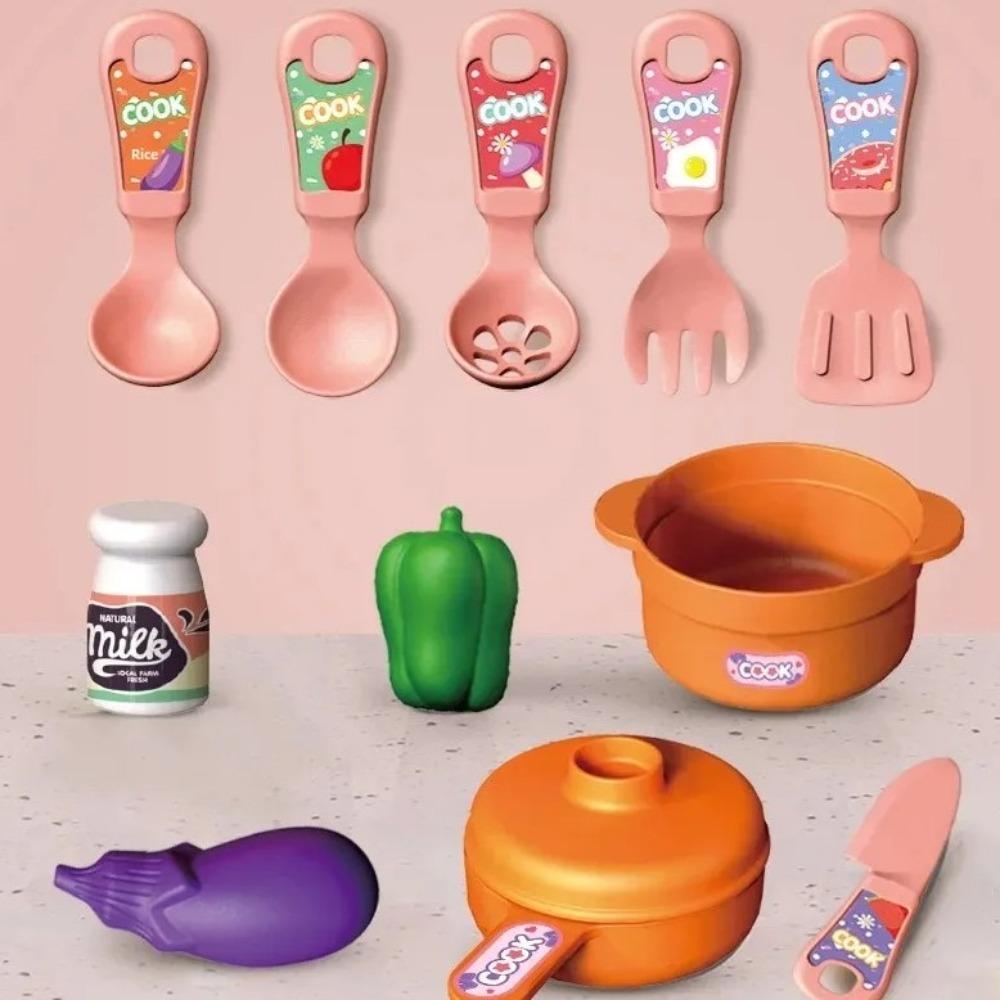 Simulated Kitchen Counter Play Set Mini Pretend Play Role Toys  Boys Girls