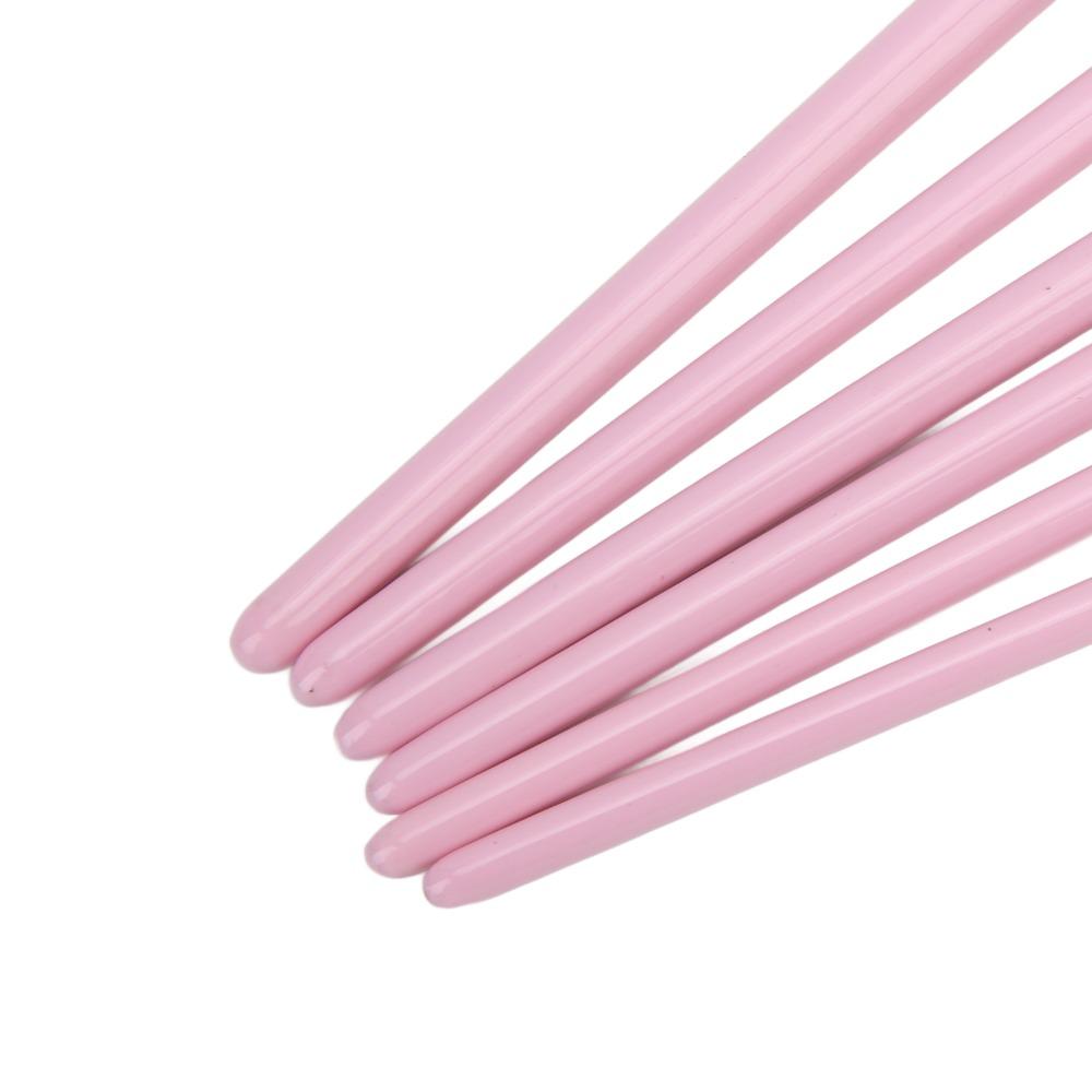 6pcs Flat And Pointed Watercolor Paint Brush Set Clay Sculpting Tool Set For Watercolor Painting