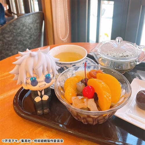 Rukappu Jujutsu Kaisen Gojo Satoru Suit Ver. Approx. 110mm PVC Painted Movable Figure