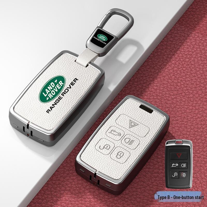 Land Rover Schlüsseltasche: Passend für neuen Range Rover Sport, neuen Defender, Discovery 5 - Schutzhülle für Autoschlüssel für Männer & Frauen