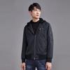 Men's Urban Casual Two-Way Jacket with Detachable Hood