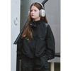 Black Polyester Balloon Fit Jumper Azg4jp01bk