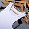 2Pcs Men Athletic Tank Tops Solid Color Crew Neck Sleeveless Tee Breathable Casual Summer Vest for Gym Outdoor Workout Beach