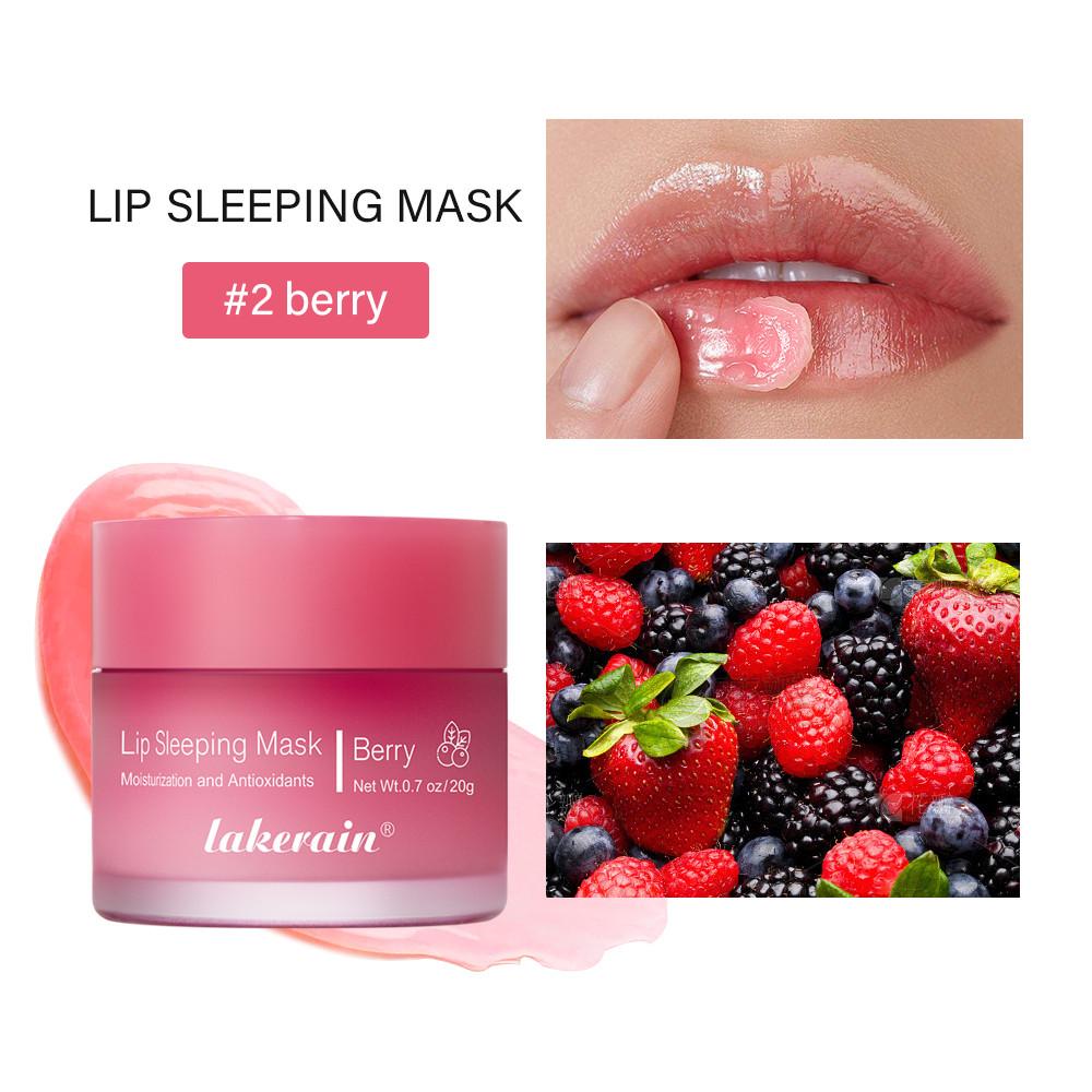 20g Moisturizing Lip Mask Night Sleeping Lips Care Maintenance Fades Lip Lines Relieves Lipitis Lip Care Products