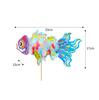 Goldfish Lantern Diy Kit Set 1 Festival Koi Light Material Chinese For Children Handcrafts Pendant Mens Fish Bag Gift Mid-Autumn