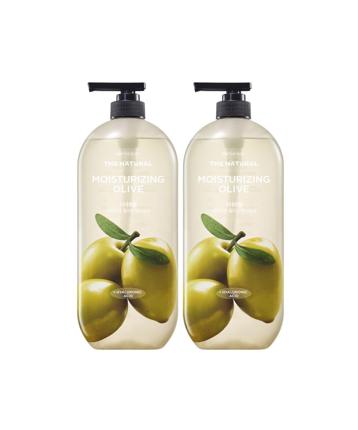 The Natural Body Wash Olive Scent 900g 2 packs
