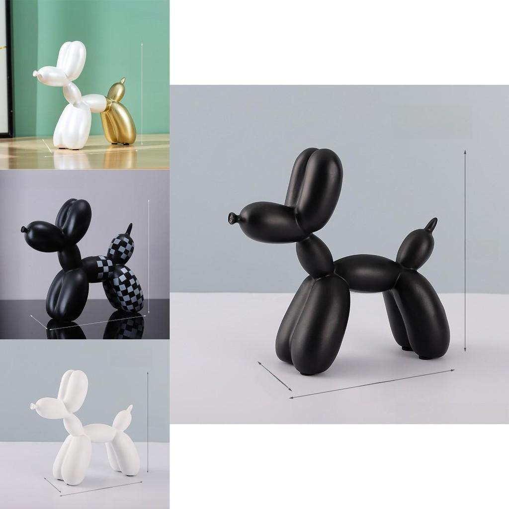 Minimalist Balloon Dog Resin Statue For Tv Cabinet Bar Table Party Decoration