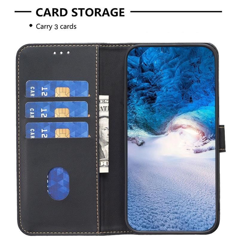 For Infinix Smart 9 Case Smart9 Etui Solid Color Leather Wallet Phone Cover on For Infinix Smart 9 X6532 Magnetic Case Fundas