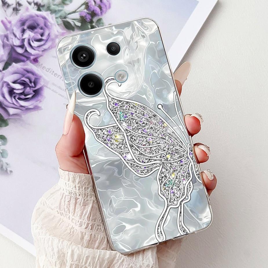 For Xiaomi Redmi Note 13 Pro 4G Case Luxury Popular Painted Cover Soft Slim Phone Case For Redmi Note 13 Pro Plus Note13 5G Bags