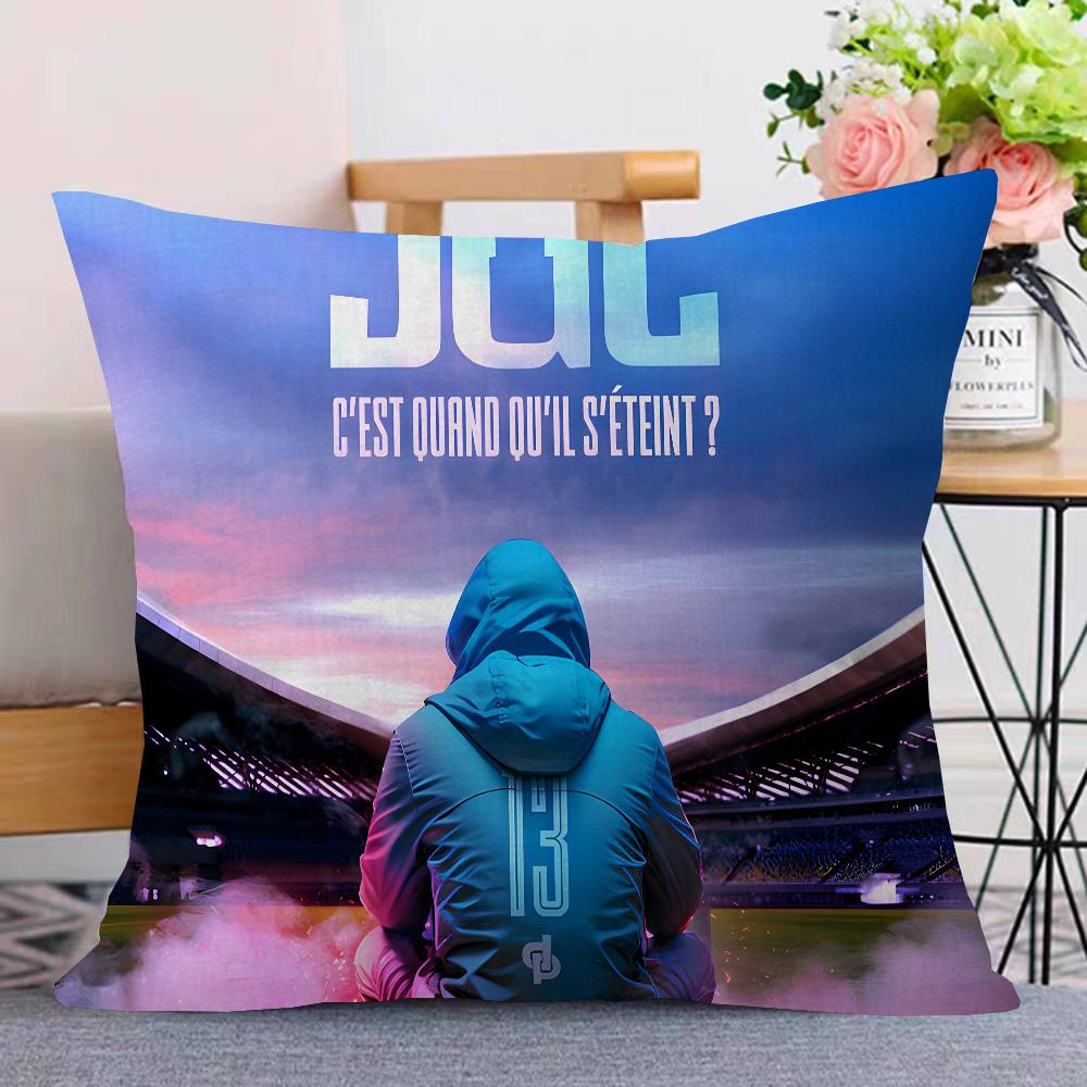 Popular Singer JuL Personalized Pillow Dust Cover Bedroom Kids Party Decoration Pillowcase Birthday Children Gift 12x12Inch