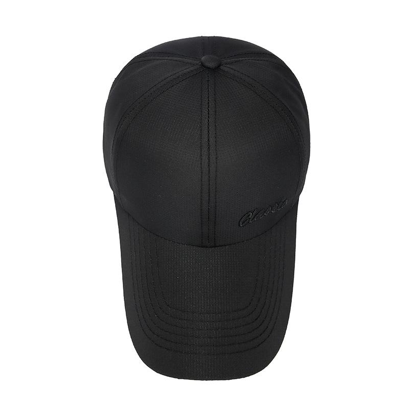 Spring Autumn Men's Embroidered Letter Baseball Cap Middle-Aged Sun Hat Outdoor Sports Visor Hats Fishing Hat Peak Cap