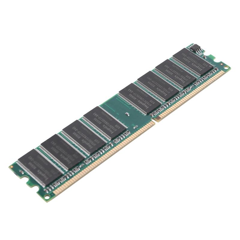 Trendy! DDR 1GB PC Memory Ram DDR1 Desktop PC3200 400MHz 184 Pin Non-ECC Computer Memoria Module