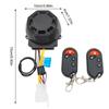 Diebstahlsicherheitsalarmsystem 120dB 12V Motorradalarmsystem Vibrationsalarm Doppelfunktion Drahtlose Fernbedienung