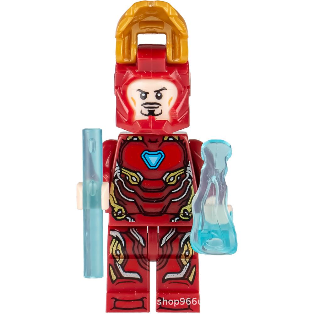 Ninja Warrior Superhero Doll With Weapon Single Building Block Assembly Toy