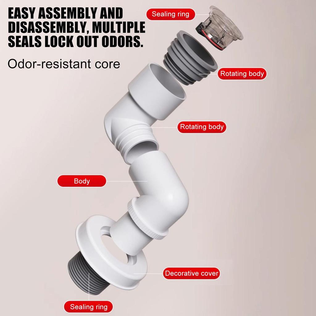 Abflussrohr Geruchsblocker Abfluss Geruchsstopp Rückflussverhinderer Spülbeckenstöpsel Geruchsstopp Küchen Desodorierungswerkzeug Zum Waschen