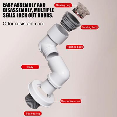 Drain Pipe Odor Blocker Drain Smell Stopper Backflow Preventer Sink Plug Smell Stopper Kitchens Deodorizing Tool For Washing