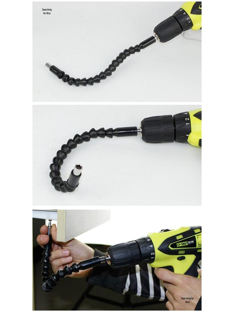 90° Hochdrehmoment Flexwellen-Adapter für Bohrmaschine & Schraubendreher