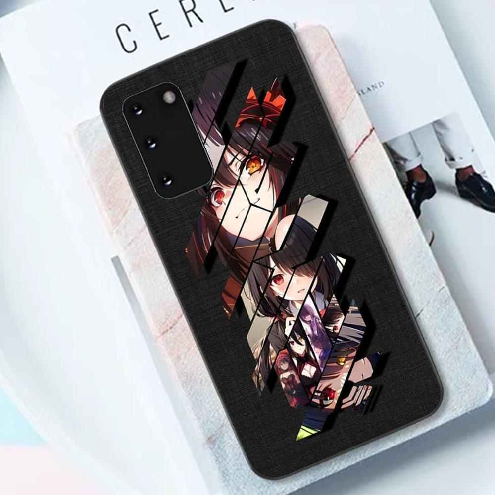 Cartoon K-Kurumi T-Tokisaki Phone Case For Samsung S 9 10 20 21 22 23 30 23 24 Plus Lite Ultra FE S10lite Fundas