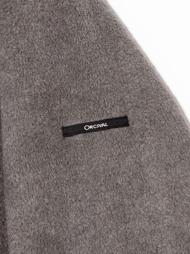 Ray Beams ORCIVAL Fleece Crew Neck TOP GREY 2 Cardigan, Women's,