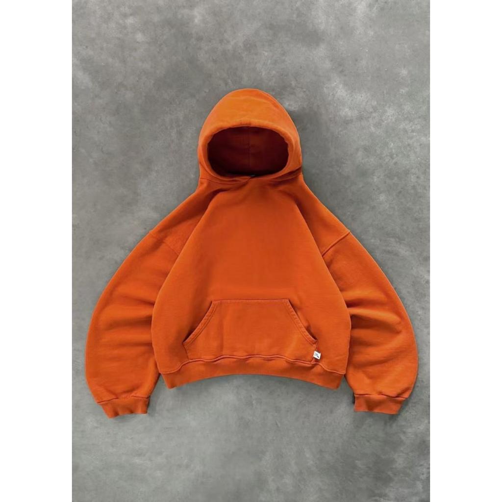 ZYLLO European and American Fashion Loose Hooded Solid Color Street Sports Top
