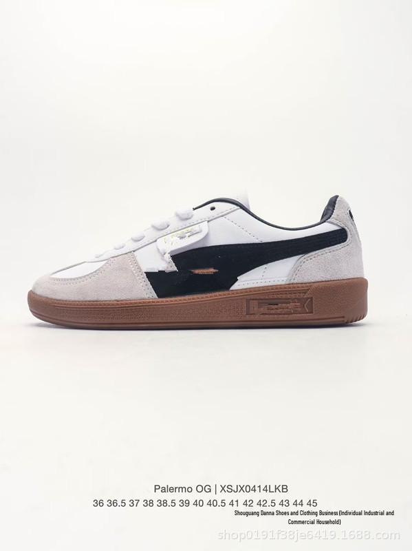Palermo OG Anti-slip Unisex Training Shoes - Durable, Lightweight, and Wear-resistant 38.5