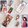 Cute Kawaii Japanese Girl Manga Cell Phone Case for Samsung Galaxy S26 Ultra S25 S24 S23 S22 S21 S20 Note10 Cover
