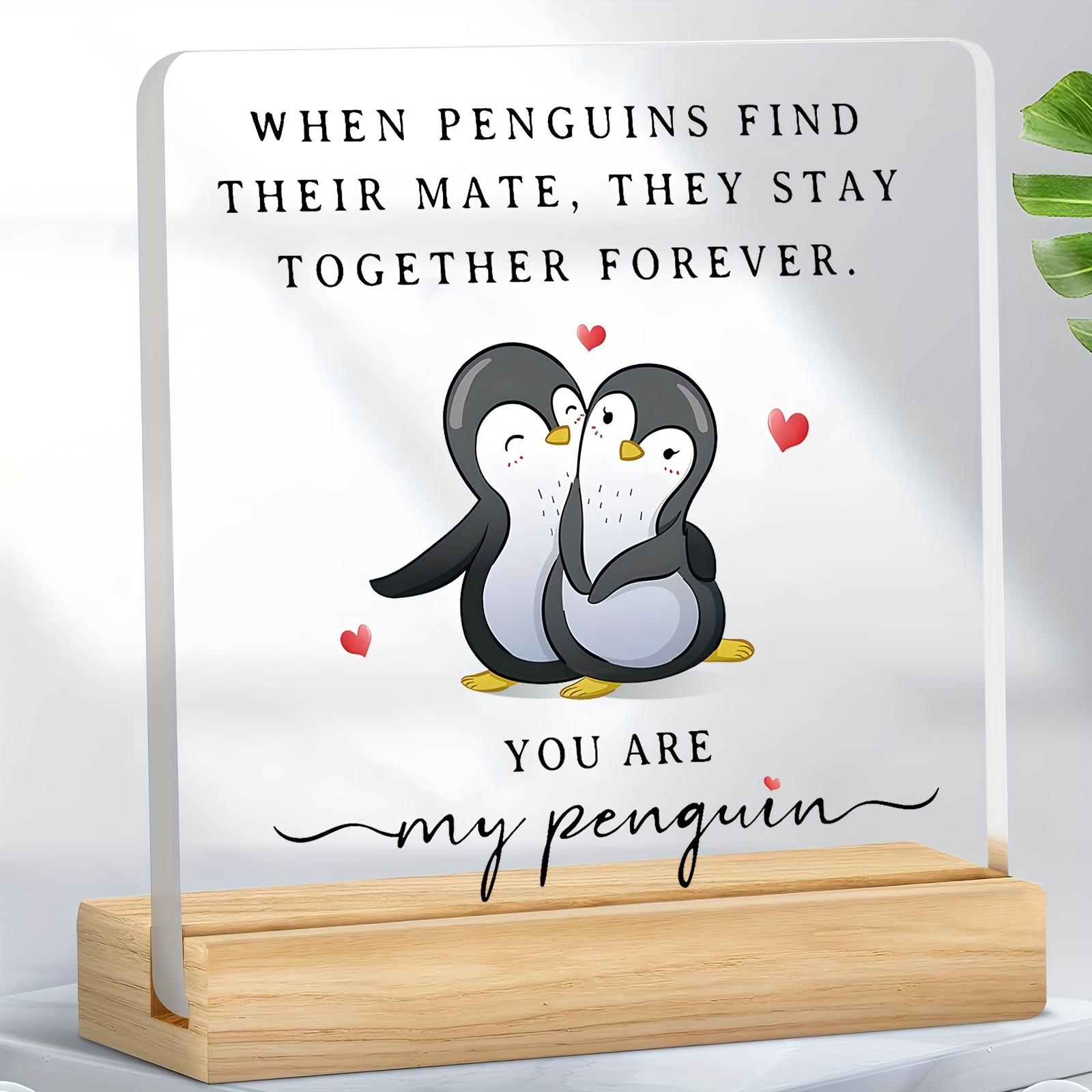 

1pc Romantic Acrylic Decorative Sign Home Office Decor Gift for Valentine Day Birthday New Year Festival Acrylic Decor Figure