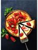Wall Art HD Printed Food Kitchen Blackboard Pictures Canvas Classic Home Room Decor Pizza Modular Painting Restaurant Cuadros
