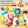 [J] 6 In 1 Busy Cube Baby Sensory Busy Ball Travel Toy Montessori Tactile Training Educational Toys