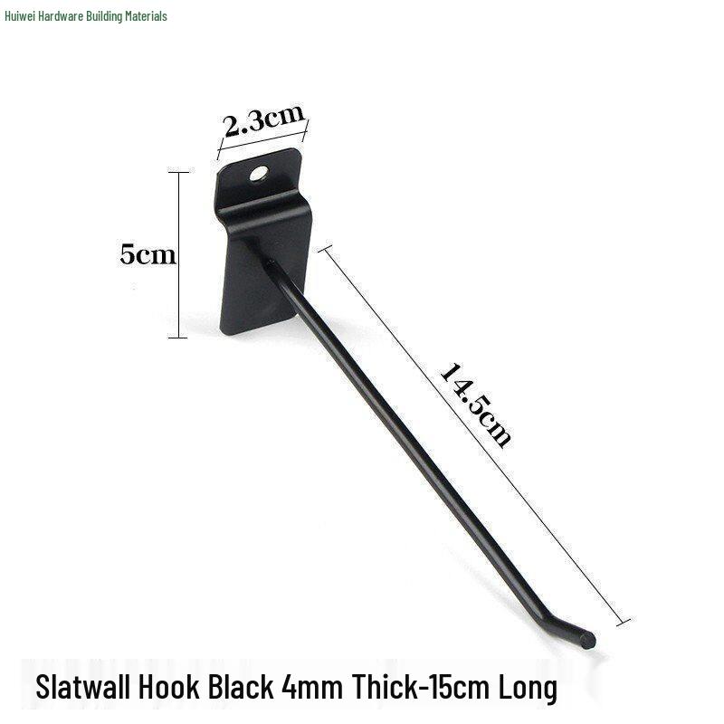 Universal Pegboard Hooks for Wall Display, Multiple Sizes