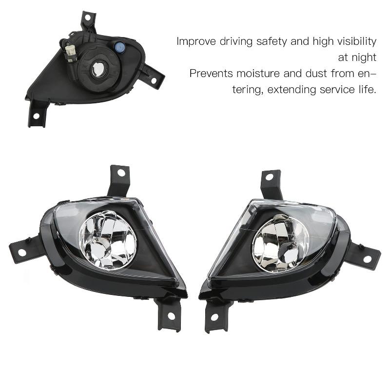 1/2pcs Car Front Bumper Fog Lamp Driving Light For BMW E90 E91 328i 335i 2009 2010 2011 63177199893 63177199894 Fog Lights