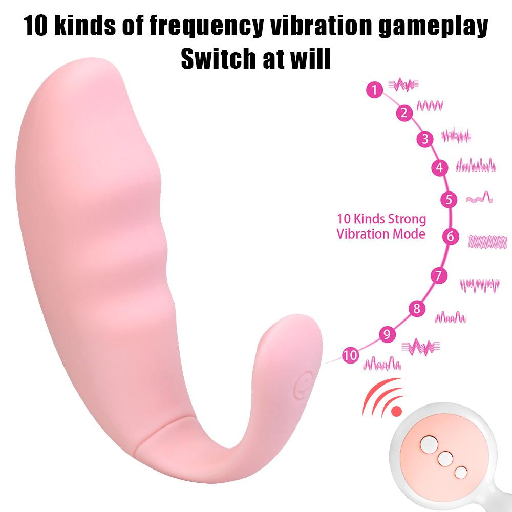 Clitoris Stimulator Jumping Egg Vaginal Massage Ball Vibrating Egg Massager G-Spot Vibrators Panties 10 Speeds