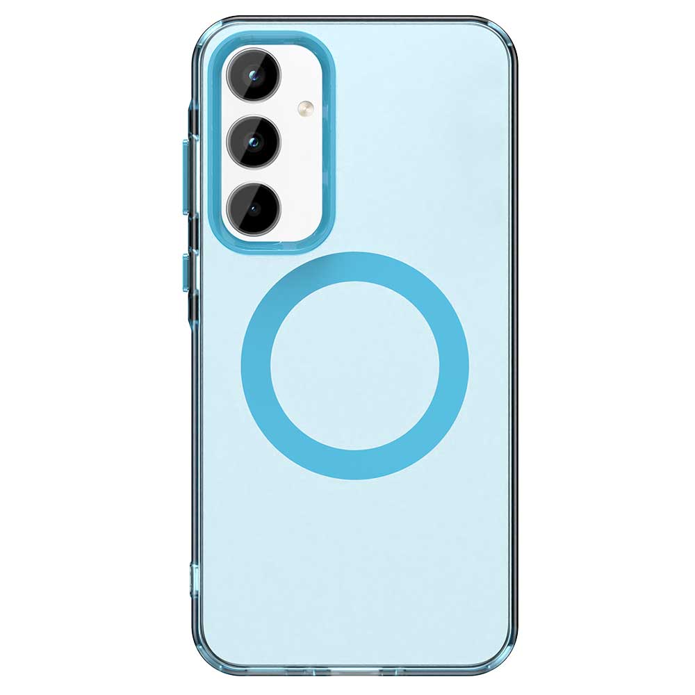 Magsafe Matte Phone Case For Samsung Galaxy A55 A35 A25 A15 5G Protective Case Magnetic Wireless Charging Shockproof Back Cover