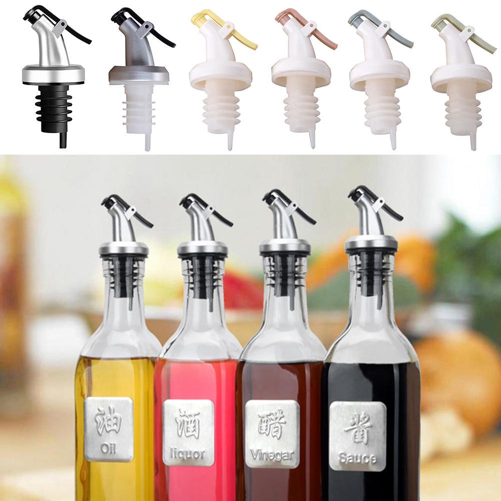 Oil Sauce Vinegar Bottle Flip Stopper Dispenser Pourer Faucet