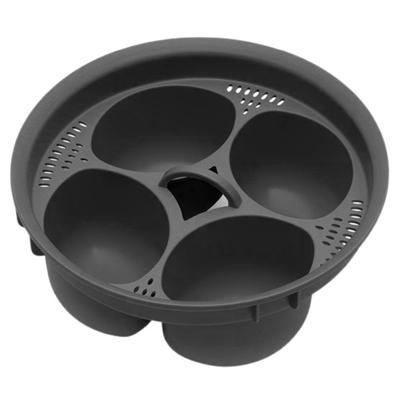 Egg Steamer Non-stick 4-Hole Egg Boiler Kitchen Easy To Clean Food Grade Egg