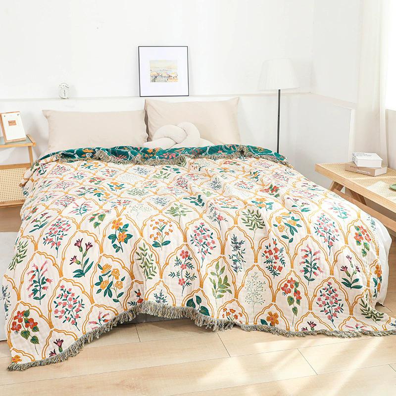 Soft Bohemia Cotton Blanket And Bedspread Home Aesthetic Sofa Towel Nap Throw Blanket Bed Cover Summer Cool Bed Sheet