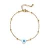 Kwaliteit Sieraden Klassiek Vrouwen Cadeau Waterdicht Duurzaam Niet-vervagend Metaal Roestvrij Staal Dubbele Rij Kralenketting Prachtige Armbanden