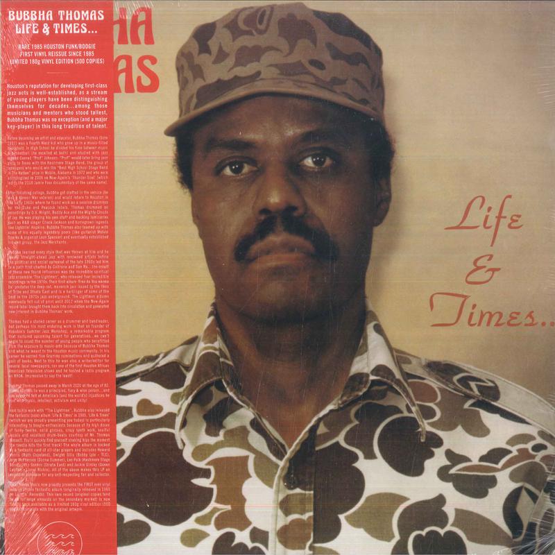 

LP Record BUBBHA THOMAS - Life & Times... TWM62 Tidal Waves Mus 2021 US Soul/Funk