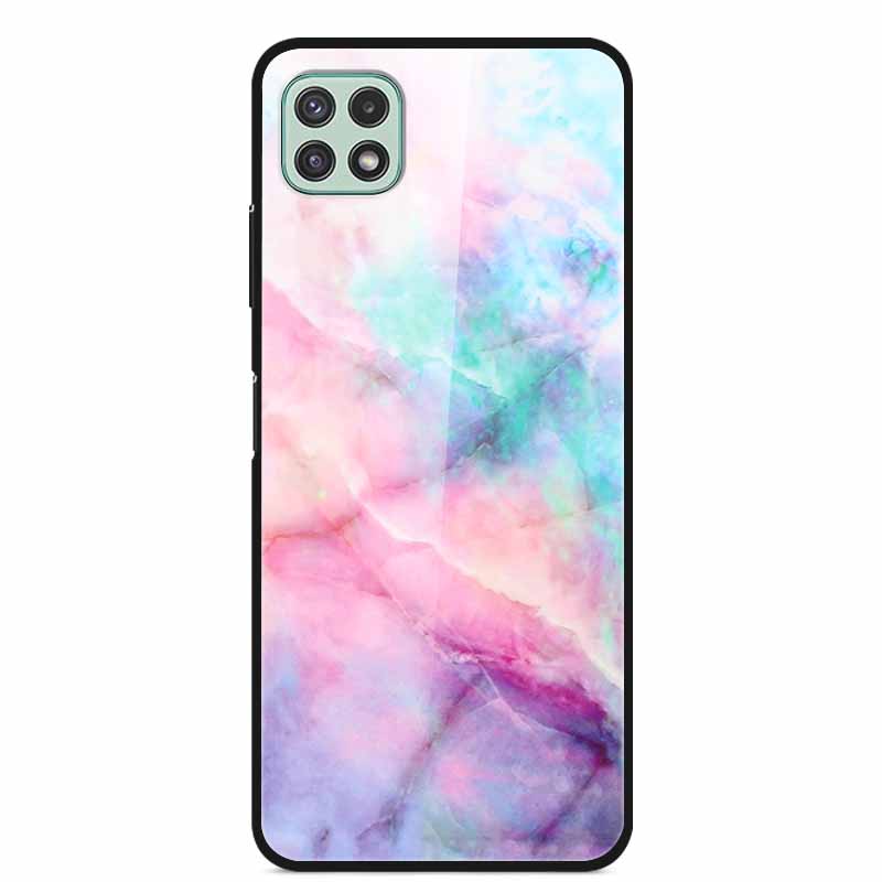 For Samsung Galaxy Wide5 Case Tempered Glass Hard PC Phone Back Cover for Galaxy Wide 5 Bumpers Cases Shell Coque 6.6'' SM-E426S