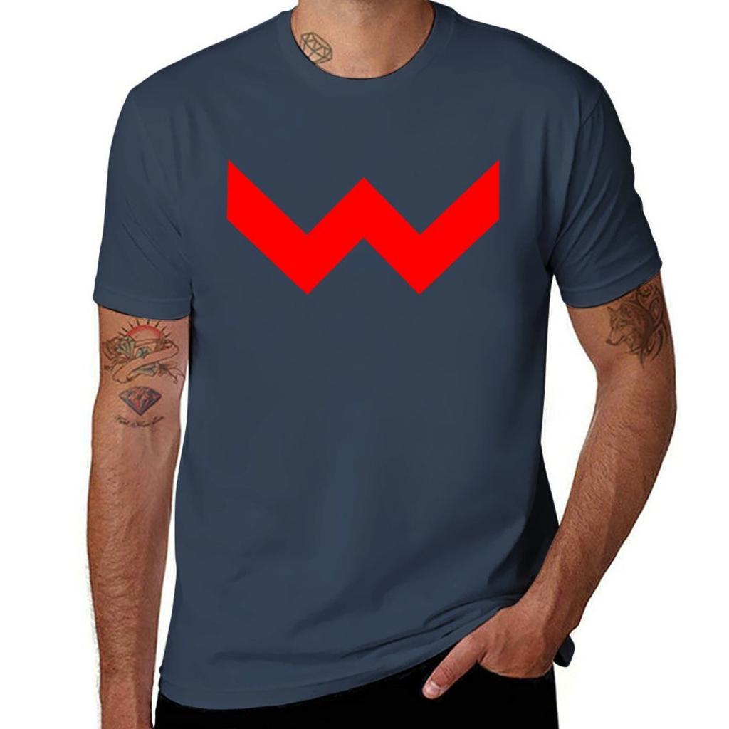 Wonderful W Tshirt Basic Daily Outfit Short Sleeve Tee Tshirt