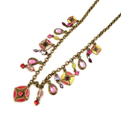 [D7873] - Tutti Frutti 'Phedre' Designer Necklace