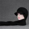 Hat Female God Mother Knitted Wool Hat Grandma Piled Thick Warm Elderly Cold Cotton Hat