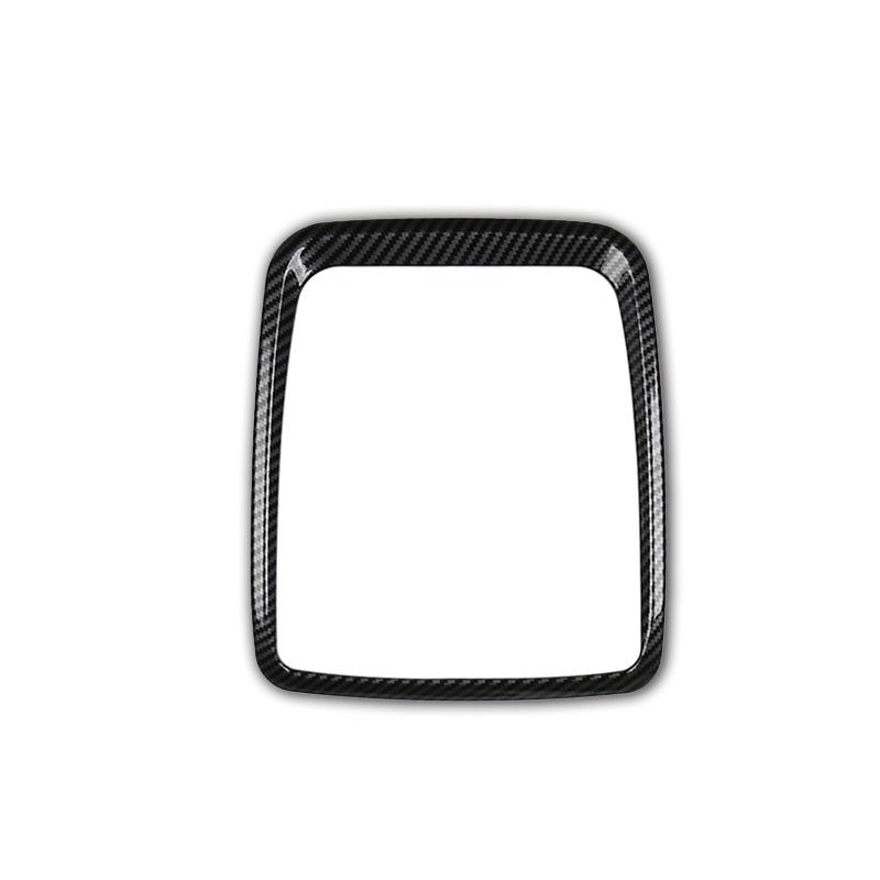 For BYD Dolphin Armrest Center Console Air Outlet Bright Strip Carbon Fiber Pattern Interior Protective Scratch Resistant Panel