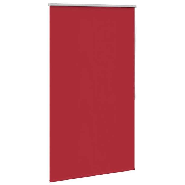 Blackout Roller Blind 100 X 175 Cm Red 240119